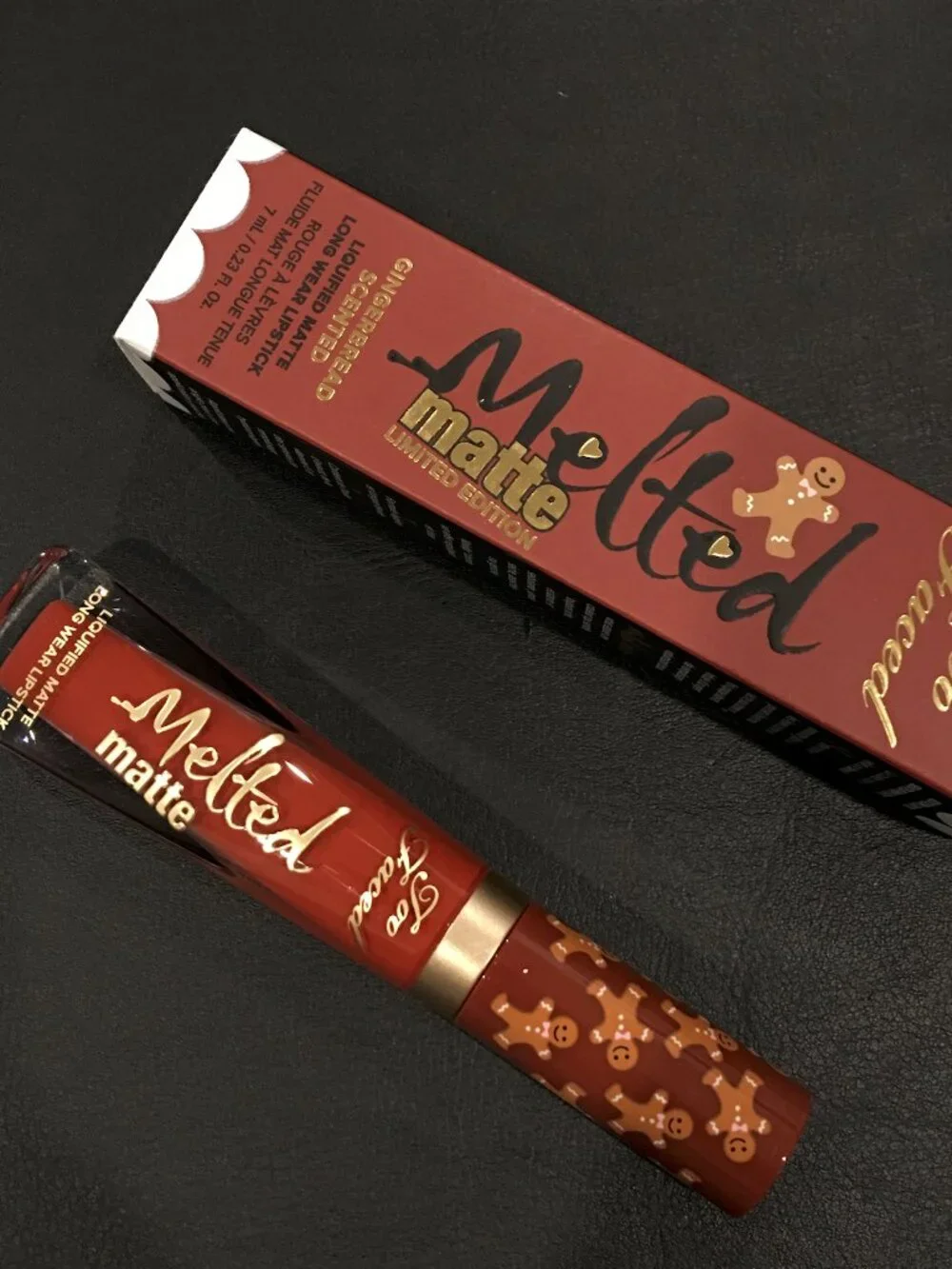 TOO FACED MELTED MATTE LIPSTICK GINGERBREAD MAN